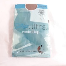 Silkies Ultra Control Top Pantyhose Size  X Queen Color Beige - £9.38 GBP