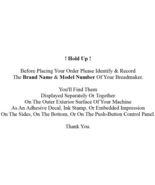 Temperature sensor for DAK Bread Maker Machine Model FAB-100-1 - €16,15 EUR