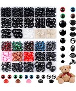856PCS Safety Eyes and Noses for Amigurumi, Stuffed Crochet Eyes with Wa... - €11,16 EUR