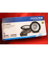 Alpine S2-S65C S-Series 6.5&quot; 2-Way 240 Watt Component Car Audio Speakers... - $2,197.16 MXN