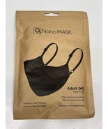 10-Pack Viaex Technologies 74422 O2 Nano Mask Adult Medium(M), Black - $1,027.97 MXN
