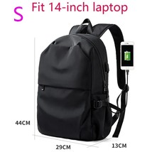 14 15.6 17.3 Inch Laptop Backpack Men Women Waterproof Large Capacity Travel Usb - £153.42 GBP