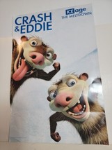Ice Age The Meltdown Movie Poster Rare 2006 19&quot; X 12&quot; VTG Crash And Eddie - £30.81 GBP