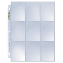 Ultra Pro Pages: 9-Pocket: Ultra Pro Holo Clear (100) - £27.34 GBP