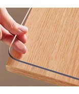 Clear Table Protector 36 X 60 Inch, 1.5Mm Thick Plastic Table Cover, Wat... - $51.99
