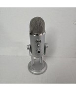Blue Yeti Multi-Pattern USB Condenser Microphone Silver Content Creator ... - $736.51 MXN