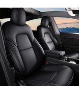 Custom Fit Tesla Model Y Car Seat Covers for 2020 2021 2022 2023 2024 20... - $158.39