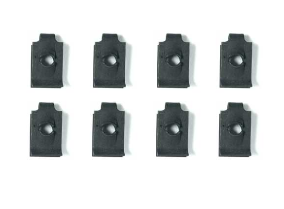 1968-1973 Corvette Nut Kit Exhaust Bezel U Nut 8 Pieces - $16.78