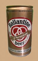 Old Vintage Ballantine Beer Can Metal Sign 8x12in  Mancave Garage 6 - $24.74