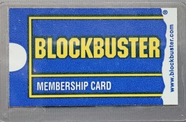 Original Blockbuster Laminated Membrship Card 1999 Chicago 7300N Western... - $14.88