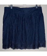 Maurices Navy Lace Mini Skirt - $24.75 CAD