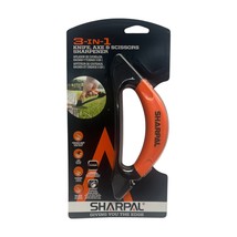 Sharpal 3in1 Knife Axe Hatchet Machete Scissors Sharpener Garden Tool Sh... - $16.86