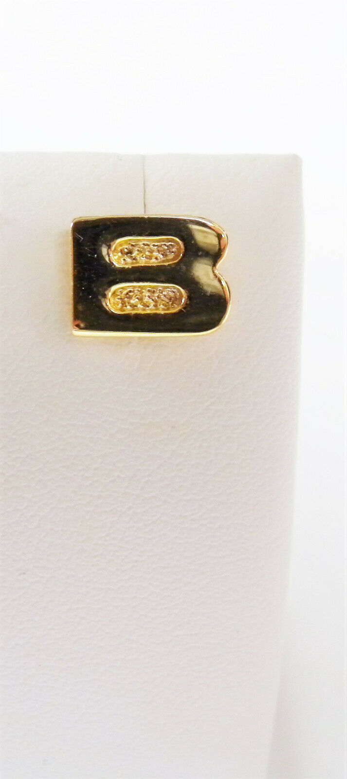 Gold Tone Letter B Tie Tack Lapel Hat Pin - $5.89
