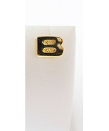 Gold Tone Letter B Tie Tack Lapel Hat Pin - £4.63 GBP