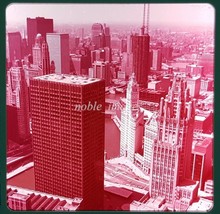 1970s Chicago Skyscrapers Equitable Insurance Bldg Pana-Vue Color Slide - £2.60 GBP