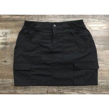 Athleta Womens Size 8 Trekkie Skort 2.0 Stretch Skirt Black with Pockets - £15.74 GBP