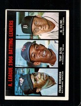 1967 Topps #239 Frank ROBINSON/TONY OLIVA/AL Kaline Vg+ Al Batting Hof *X99010 - £5.27 GBP