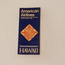 American Airlines Domestic &amp; International Timetable Effective August 31, 1983 - $7.69