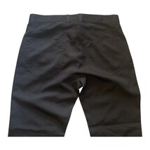 Michael Brandon Black Dress Pants Men’s 32x30 Straight Fit Polyester Classic image 6