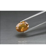 Natural 1.55ctw 8.3x6.2mm Oval Orange-Yellow Sapphire, Australia - £82.84 GBP