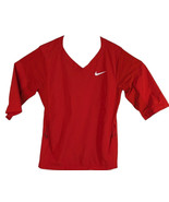 Red Nike Baseball Hot Jacket Sz Small Pullover 3/4 Sleeve Mens - $44.55