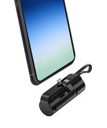 Mini Portable Charger 5000mAh USB-C Power Bank Black Compatible iPhone - $189.91 MXN