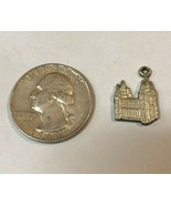 LDS Temple Square Sterling Silver .925 Bracelet Charm Dangle - $350.73 MXN