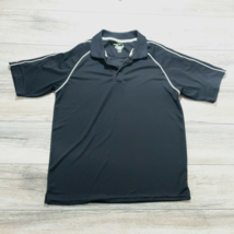 Gray Matter Concepts Mens Polo Shirt XL Black Golf Athletic Sport Stretc... - $14.87