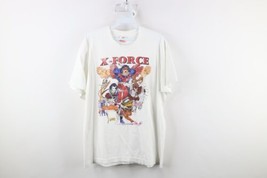 Vintage 90s Mens Large Distressed Marvel Comics X Force Short Sleeve T-Shirt USA - £237.36 GBP