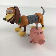 Disney Pixar Toy Story Action Figures Plastic 3&quot; Hamm 8&quot; Slinky Dog Lot Vintage - £19.34 GBP