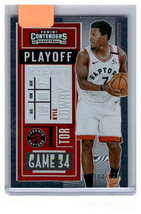 2020-21 Panini Contenders Playoff Ticket #55 Kyle Lowry /249 - £1.17 GBP
