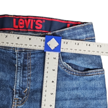 Boy's Youth Levi's Signature Dark Wash 5-Pocket Blue Jean Denim Sho... image 10