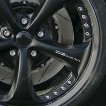 OZ Racing Logo Wheel Decals Stickers Premium Quality 5 Colors Porsche Fo... - $11.00