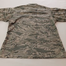 Defense Logistics Agency Men's Green Camo Coat Jacket Pockets Chest Size 45" image 12