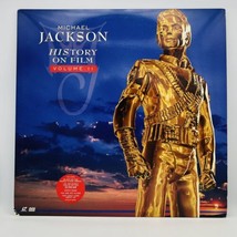 Michael Jackson &quot;History On Film Volume II&quot; LaserDisc, Great Condition! LD VG+ - £35.56 GBP
