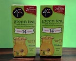 2x 4C Totally Light Green Tea Sugar Free Makes 14 Quarts Each 1.69 Oz BB... - £13.16 GBP
