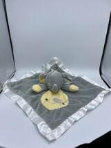 Douglas Baby Elephant Lovey Security Blanket Gray Yellow Cuddle Toy Soft... - $8.90