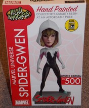 2016 NECA Head Knockers Marvel Spider Gwen SDCC Limited Edition Bobble H... - £48.06 GBP