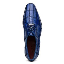 Dress Shoes Animal Skin Oxford Asti Electric Blue image 4
