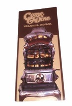 Come &amp; Dine Wakarusa, Indiana 1980’s Vintage Pamphlet With Small Map - $3.47
