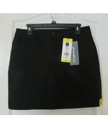 Eddie Bauer Adventurer 2.0 Skort  Black Women&#39;s Sz 10 NWT - $21.29