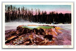 Bunch Bowl Spring Yellowstone National Park Wyoming WY UNP WB Postcard Z2 - $2.92