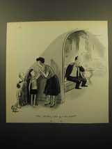 1960 Cartoon by Richard Decker - But, Mother, what is a tax audit? - £11.98 GBP