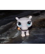 Littlest Pet Shop 2008 Lavender Hippo W/Blue Eyes - $22.50