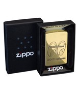 MOONEYES MOON Equipped Zippo Lighter Brass MIB Rare - £137.64 GBP