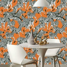 Waverly Rmk11875Rl Herd Together Peel And Stick Wallpaper (18 In X 18.86 Ft) – - £35.37 GBP