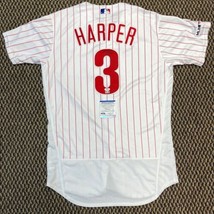 Bryce Harper signed jersey PSA/DNA Auto Grade 10 Philadelphia Phillies A... - £1,562.11 GBP