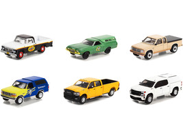 Blue Collar Collection Set of 6 Pcs Series 11 1/64 Diecast Cars Greenlight - £51.05 GBP