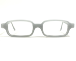Miraflex Kinder Brille Rahmen NEW BABY Gummiert Grau Rechteckig 42-14-120 - $55.57