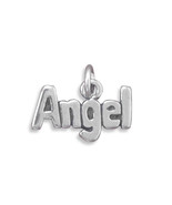 Silver &quot;Angel&quot; Word Charm - £10.29 GBP